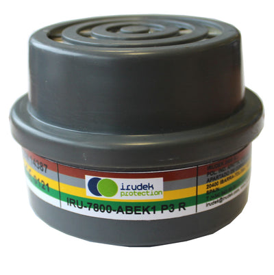 Protezione Respiratoria IRU-7800 ABEK1P3 Irudek