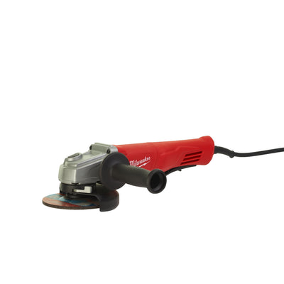 Smerigliatrice 1250 W con interruttore a paletta Milwaukee