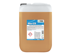 Detergente liquido alcalino ad alta causticità Alka 420 Firma Chimica