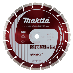 B-13459 Disco diamantato 300mm, Quasar Stealth, 3DDG, dry & wet Makita