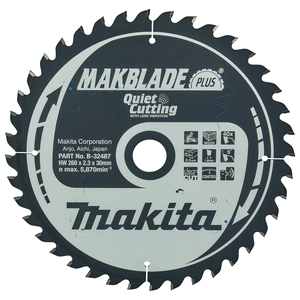 B-32487 Lama T.C.T., 260x30mm, 40T Makita