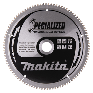 B-33336 Lama Specialized T.C.T., 260x30mm, 100T Makita