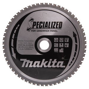 B-33598 Lama Specialized T.C.T., 270x30mm, 60T Makita