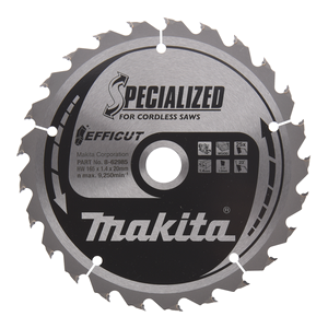 B-62985 Lama Efficut T.C.T., 165x20mm, 25T Makita