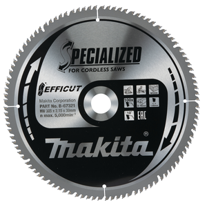 B-67321 Lama Efficut T.C.T., 305x30mm, 100T Makita