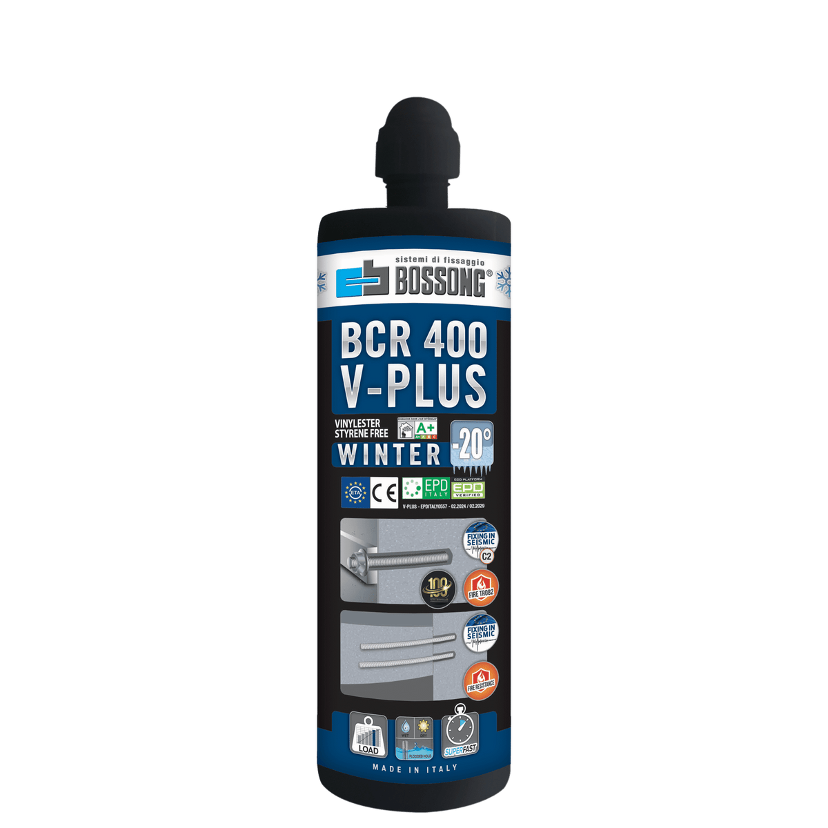 Ancorante Chimico Vinilestere BCR V-PLUS WINTER 400 Bossong