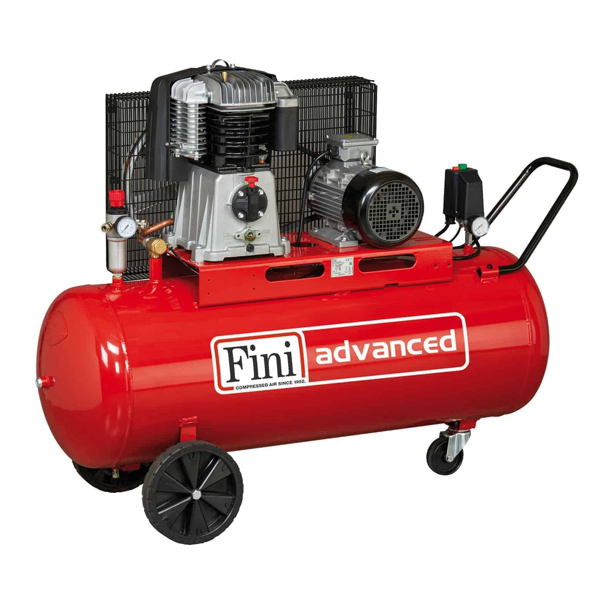BK119-270-5,5 Compressore professionale a cinghia bistadio, ideale - Fini Compressori