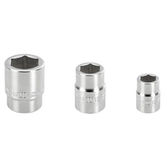 Llave de vaso hexagonal, serie normal Fervi BN4E2N020