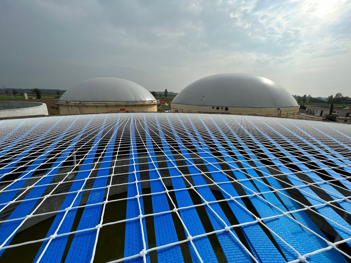 Prodotto: Reti di Copertura per Impianti Biogas La Rete