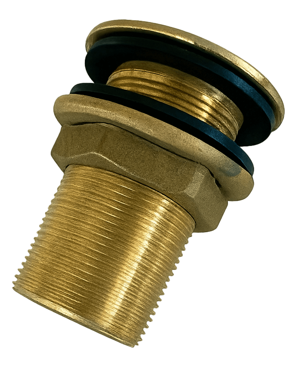 Bocchettoni in ottone per serbatoi Rototec