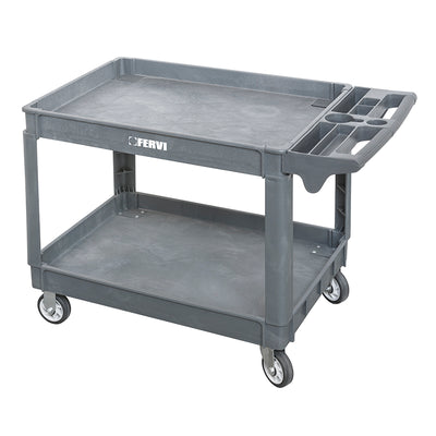 Carrello A 2 Vasche Polipropilene