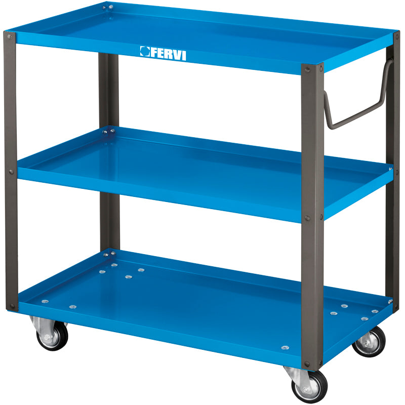 Carrello a 3 Vasche Fervi