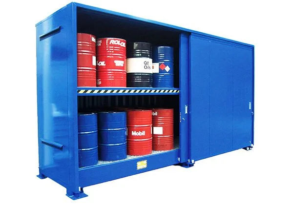 Container per Stoccaggio Fusti su Grigliato Sall