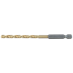 Punta per metallo HSS-TiN attacco rapido ¼" esagonale Makita D-14928