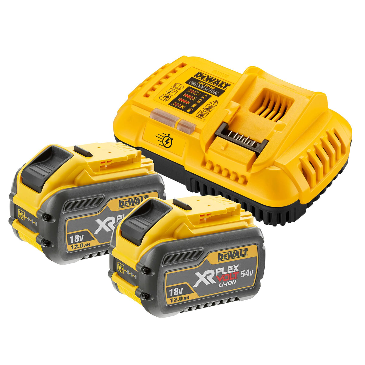 Caricabatteria XR 8A DeWalt DCB118Y2-QW