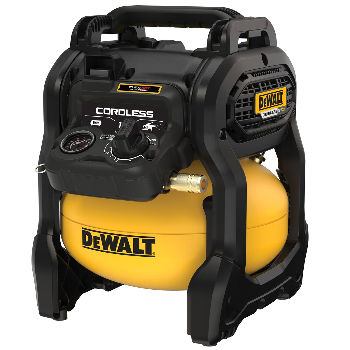 Compressore 10 Litri Senza Olio 18V Brushless DeWalt