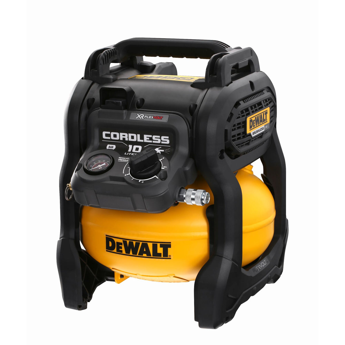 Compressore 10 Litri XR 54V Flexvolt (senza Batterie e Caricabatteria) DeWalt
