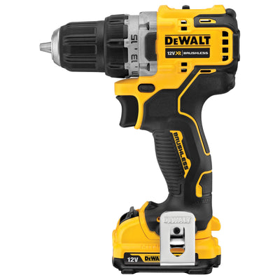 Trapano Avvitatore Compatto XR 12V 2x2.0Ah DeWalt DCD701D2-QW