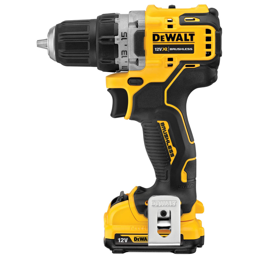 Taladro atornillador compacto XR 12V 2 x 2.0Ah DCD701D2-QW DeWalt