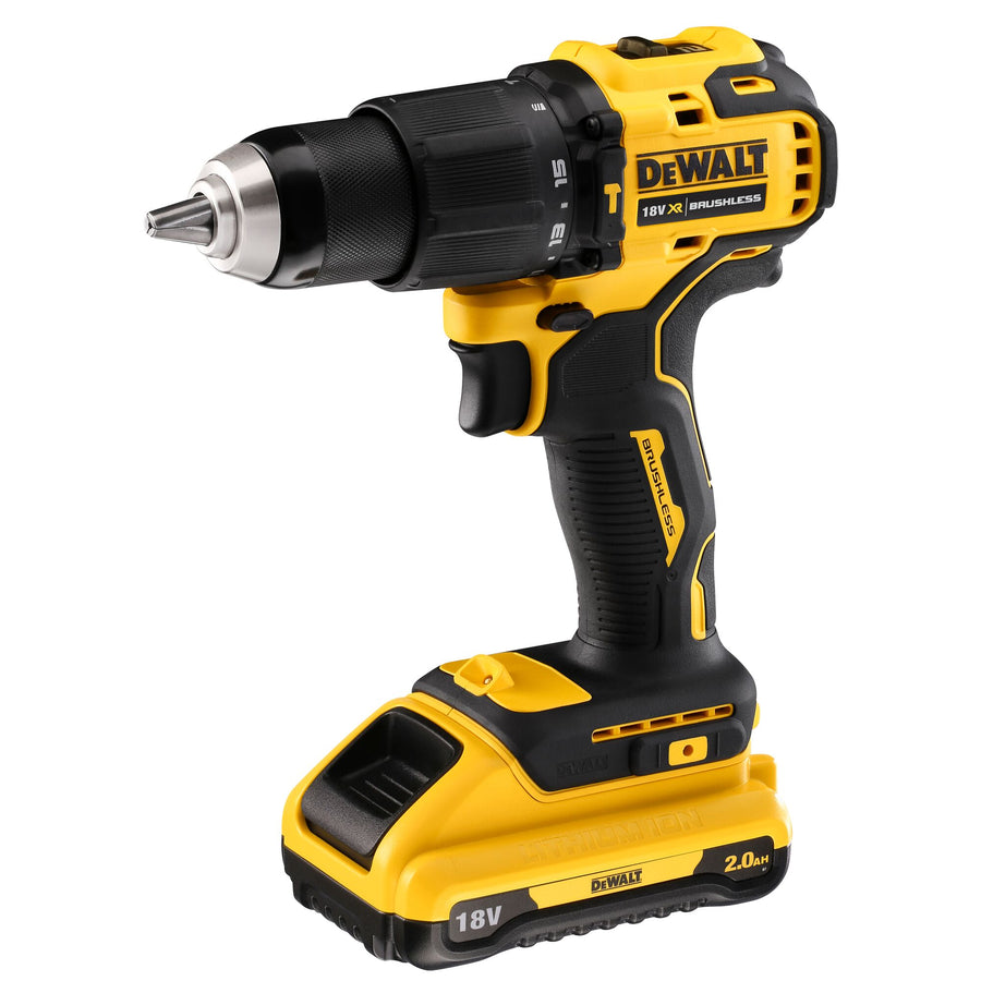 Trapano Avvitatore a Percussione Compatto XR 18V 2x2.0Ah DeWalt