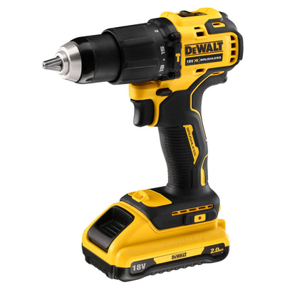 Trapano Avviatore con Persussione Compatto XR 18V 2 x 2.0Ah DCD709D2T-QW DeWalt