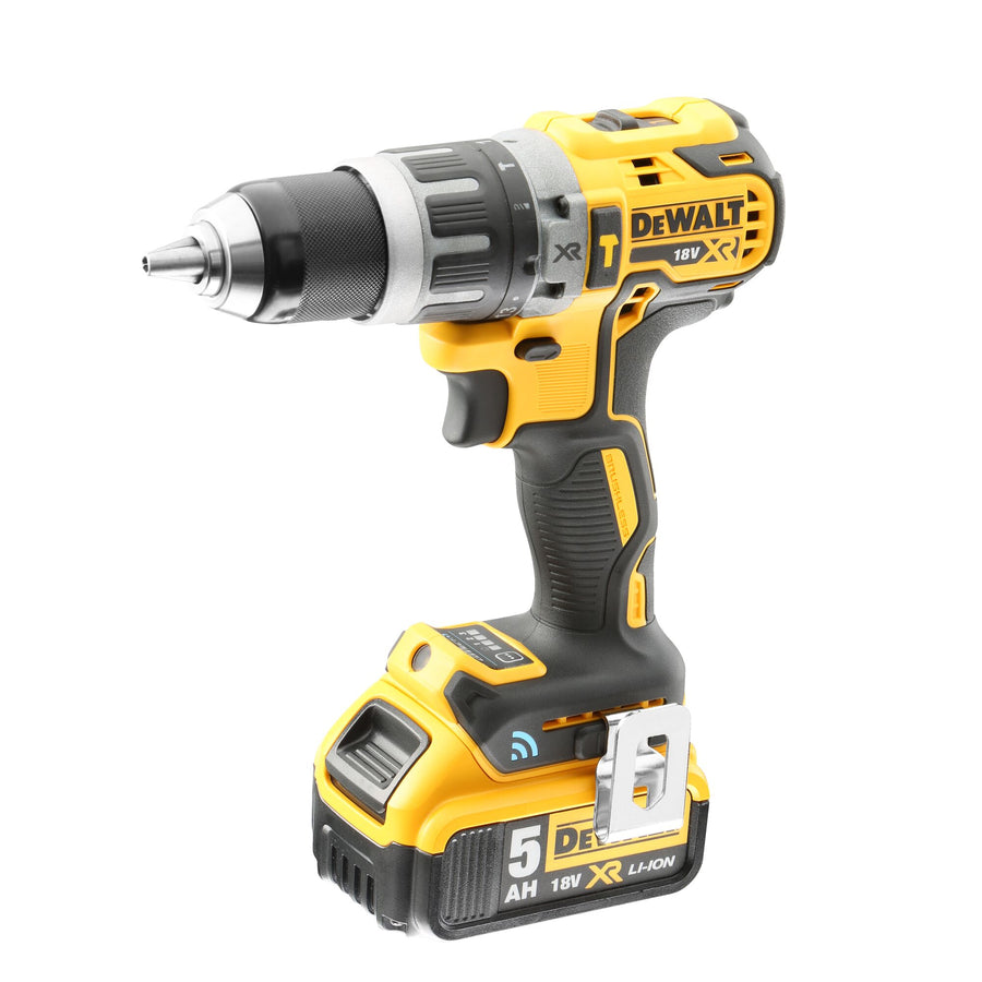 Trapano Avvitatore a Percussione Tool Connect XR 18V 2x5.0Ah DeWalt