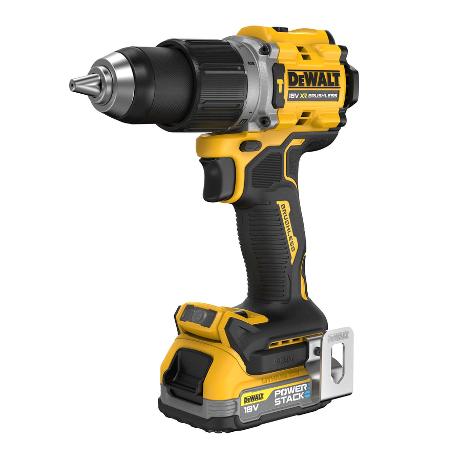 Trapano a Percussione 2 Velocità Brushless 18V XR Powerstack DeWalt
