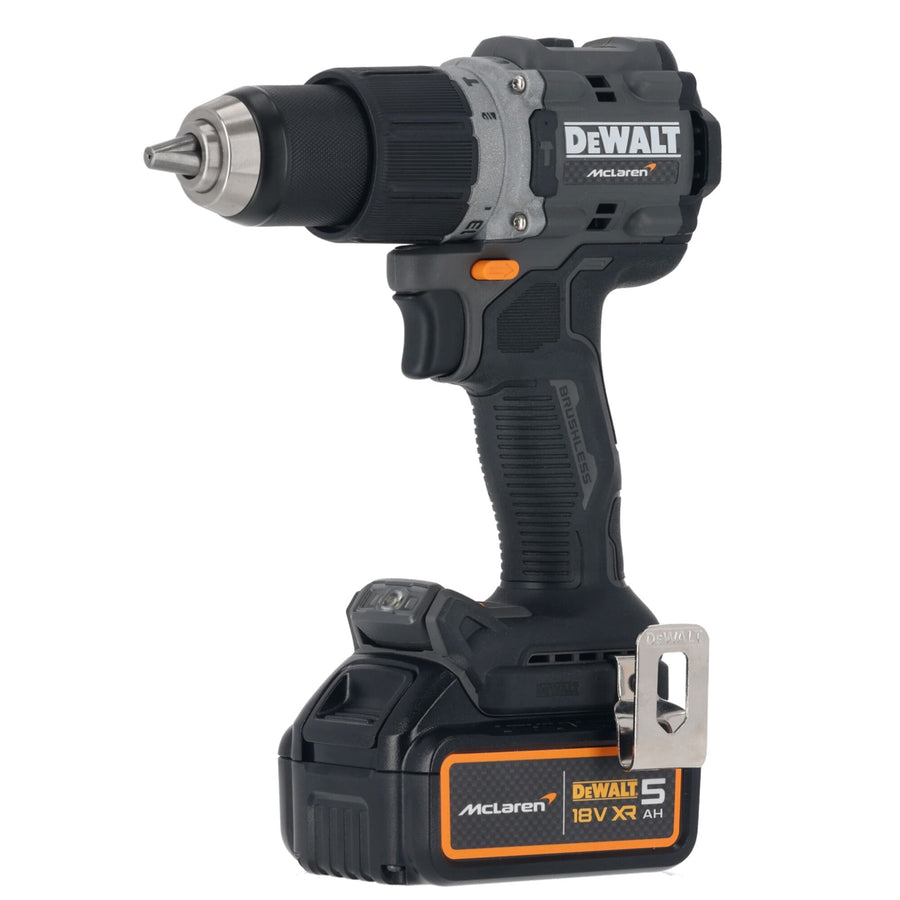 Trapano Avvitatore 2 Velocità 90Nm XR 18V 5Ah McLaren DeWalt DCD85MP2T-QW