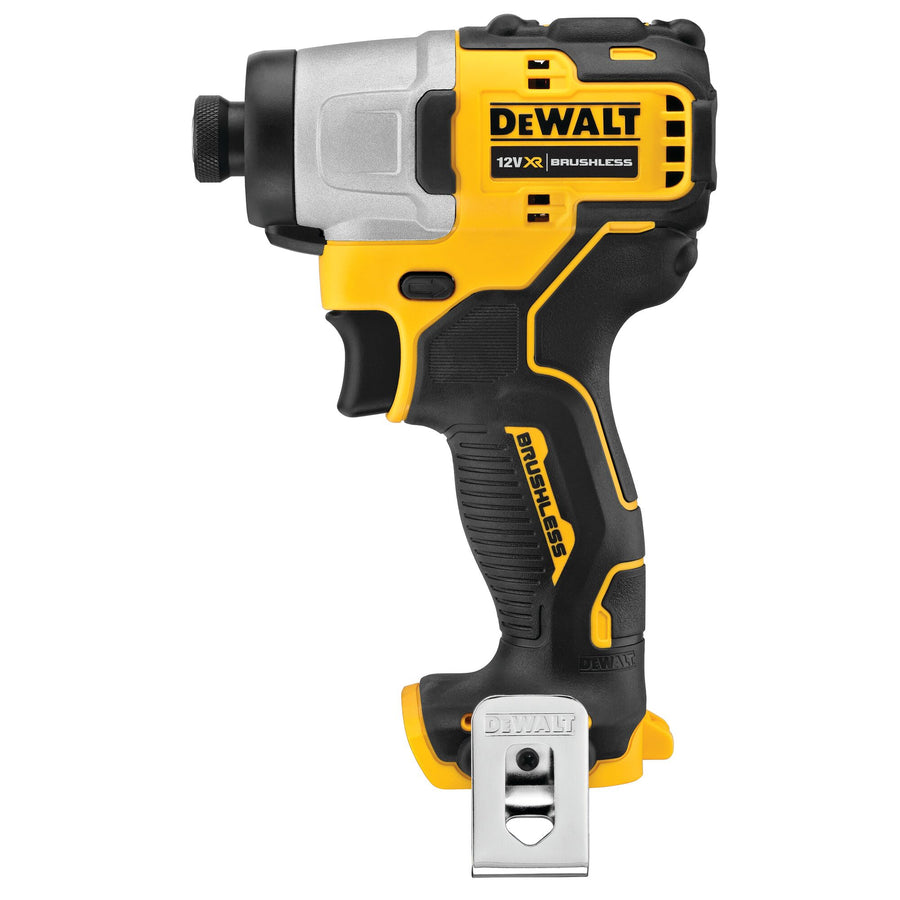 Avvitatore ad impulsi Compatto12V Attacco 1/4" - Solo corpo macchina DeWalt