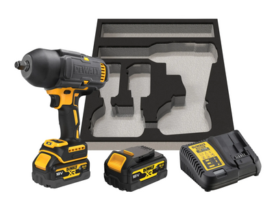 Avvitatore ad impulsi alta potenza 1/2" (Hog Ring) Brushless (4 modalità) - 2 x 5Ah GFN DCF900P2G-QW DeWalt