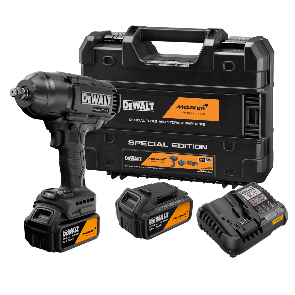 Avvitatore a impulsi 1/2'' 18V Brushless - McLaren Special Edition DeWalt