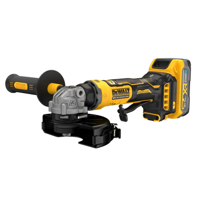 Smerigliatrice angolare 125mm COMPACT GRIP 18V XR BRUSHLESS - 2 x 18V Powerstack 3.5Ah DeWalt