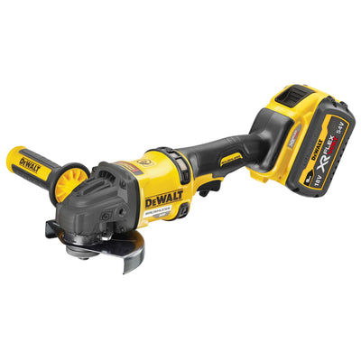 Smerigliatrice angolare 125 mm 54V XR FlexVolt - 2 x 9 Ah DeWalt DCG418X2-QW