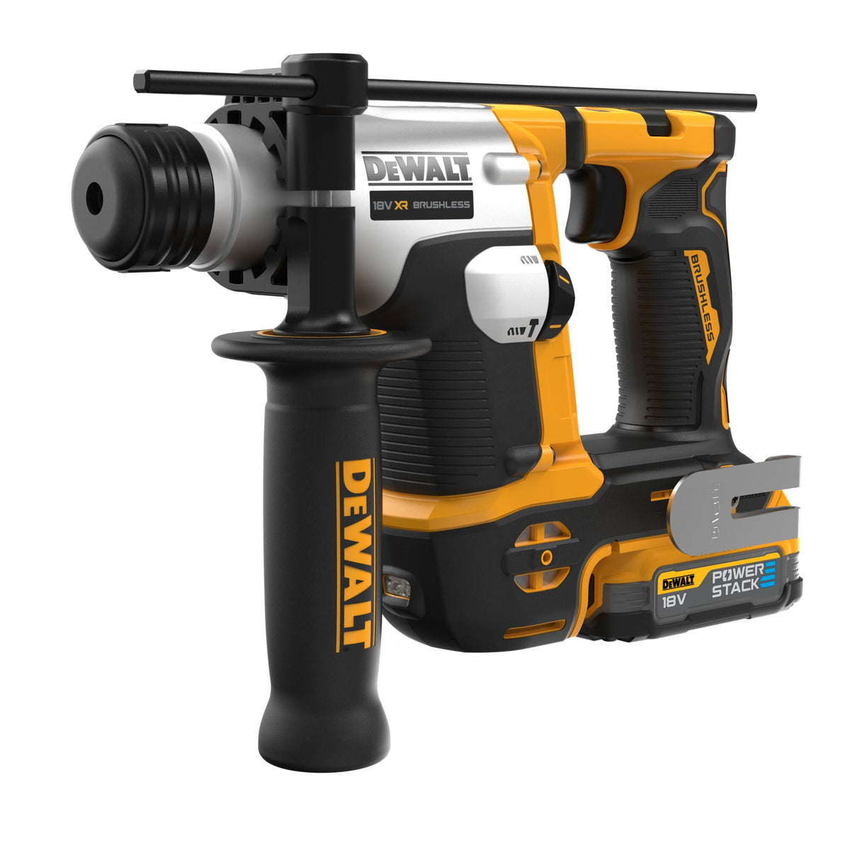 Tasselatore compatto SDS-Plus 16 mm 18 V XR Brushless - 2 x Powerstack DeWalt