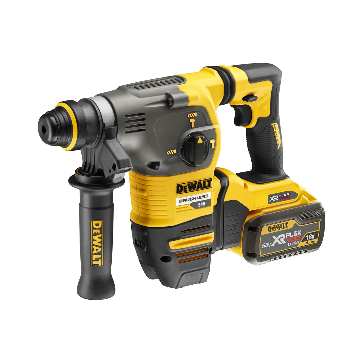 Tassellatore SDS-Plus XR FlexVolt 54 V 9,0 Ah Brushless DeWalt DCH333X2-QW
