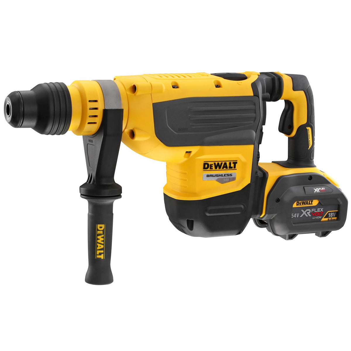 Martello Demo-perforatore 48mm 13.3J XR FlexVolt 54V 2 x FV 9.0Ah DeWalt