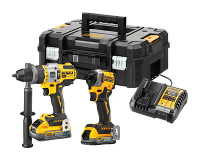 Dcd999 + + 1 batteria 18V XR Porestack 5Ah + 1 batteria 18V XR DeWalt DCF850