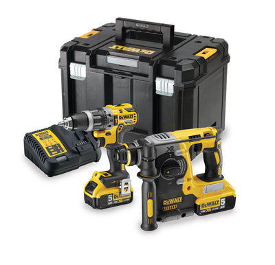 Kit Trapano HDD e Tassellatore SDS 18V XR TSTAK DeWalt DCK207P2T-QW