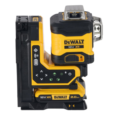 Tracciatore Laser multilinea 3 x 360° con telecomando con raggio DeWalt