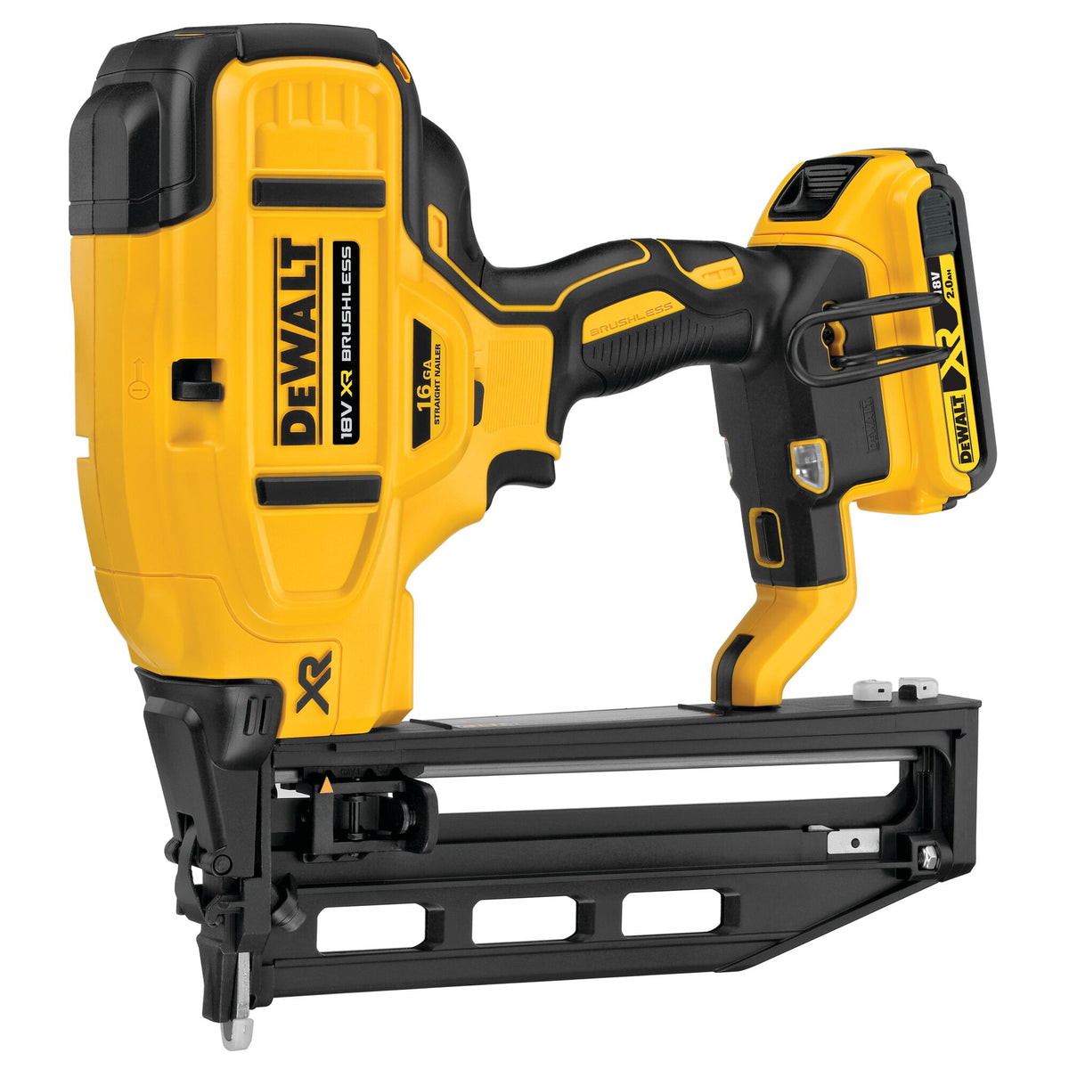 Groppinatrice 16 gauge 18V. motore brushless DeWalt DCN662D2-QW