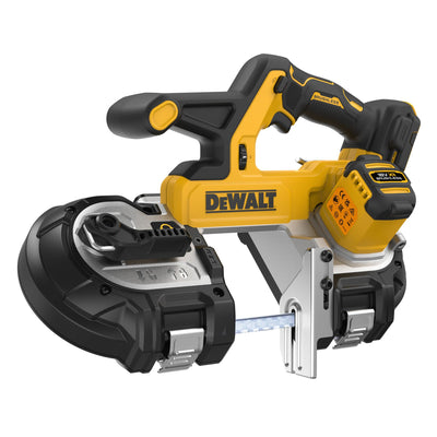 Sega a nastro per metalli compatta 18V Motore brushless. 5 selezioni DeWalt