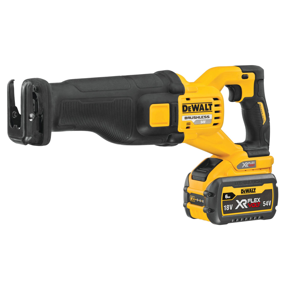 Sega universale 54V XR FlexVolt 2 x 6 Ah DeWalt DCS389T2-QW