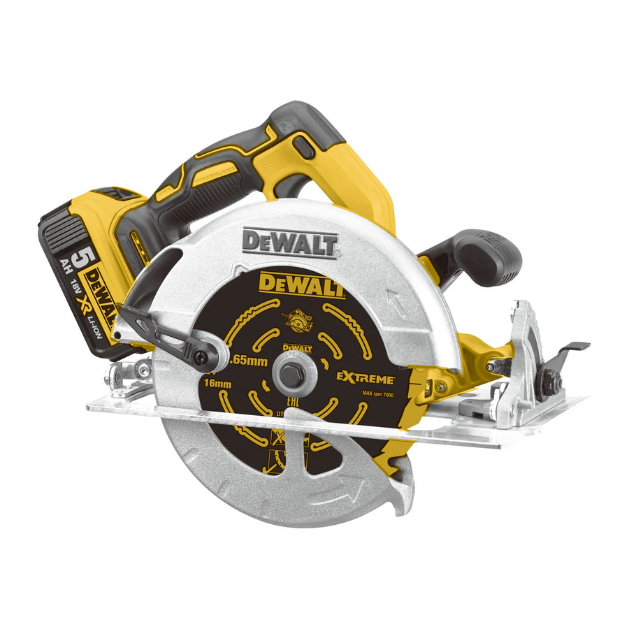 Sega circolare 180mm brushless 18V XR - Solo corpo macchina DeWalt