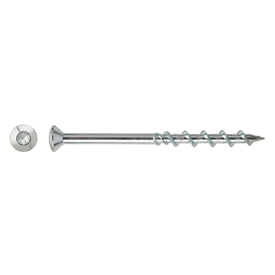 100 x Tasselli a vite Testa Svasata 50mm Torx 25 Cromata DFM4230025 DeWalt