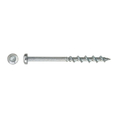 100 x Wall Dog Tasselli a vite Testa Bombata 70mm Torx 25 Cromata DFM4260070 DeWalt