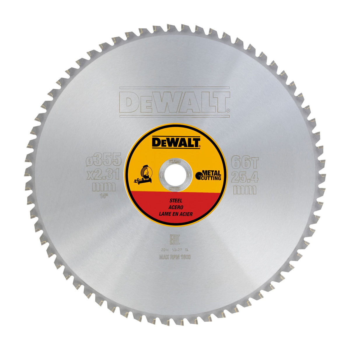Lame per seghe Stazionaria 355 x25,4 x66T DeWalt DT1926-QZ