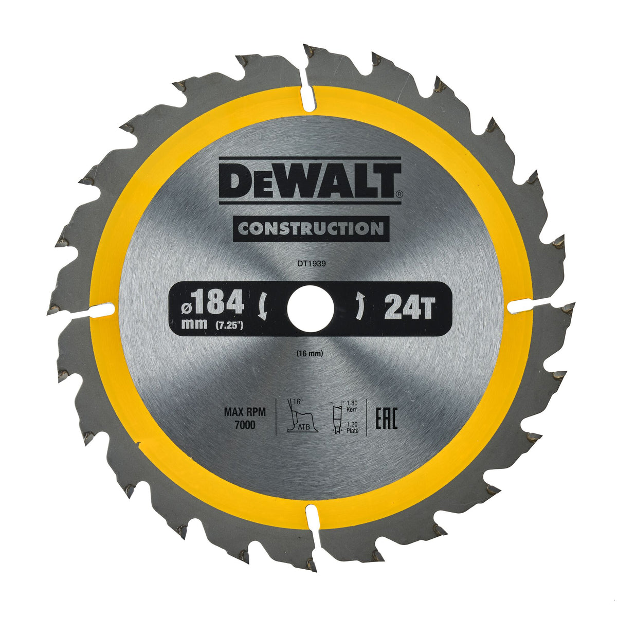 Lame per Seghe Circolari Portatili DeWalt DT1939-QZ