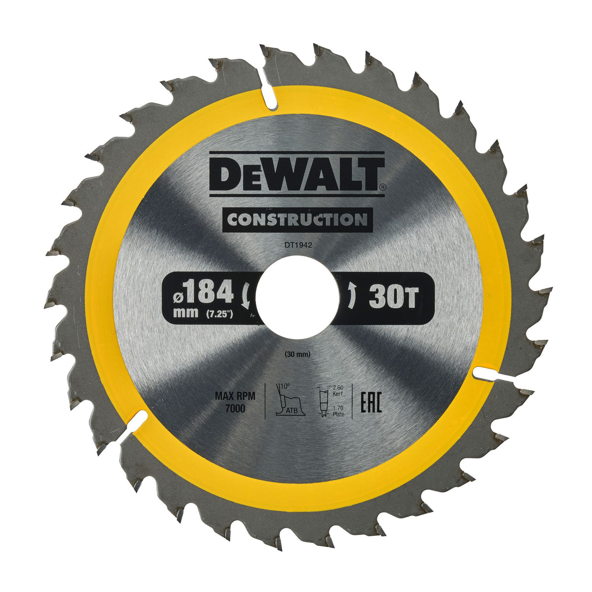 Lame per Seghe Circolari Portatili DeWalt DT1942-QZ