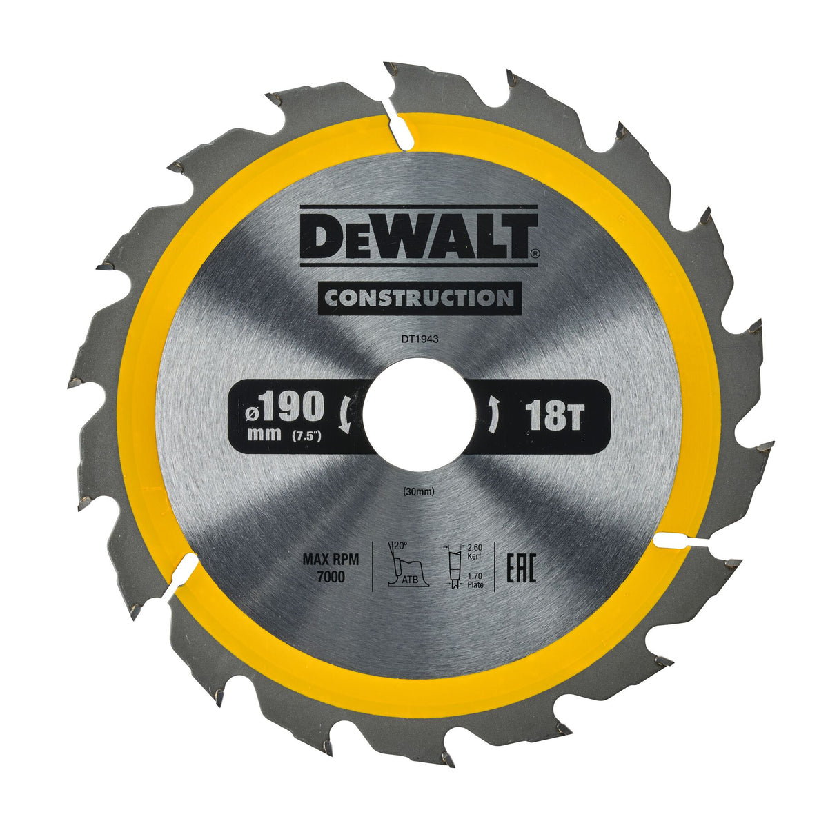 Lame per Seghe Circolari Portatili DeWalt DT1943-QZ