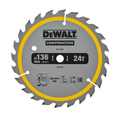 Lame specifiche per Sega Circolare a Batteria DeWalt DT1947-QZ